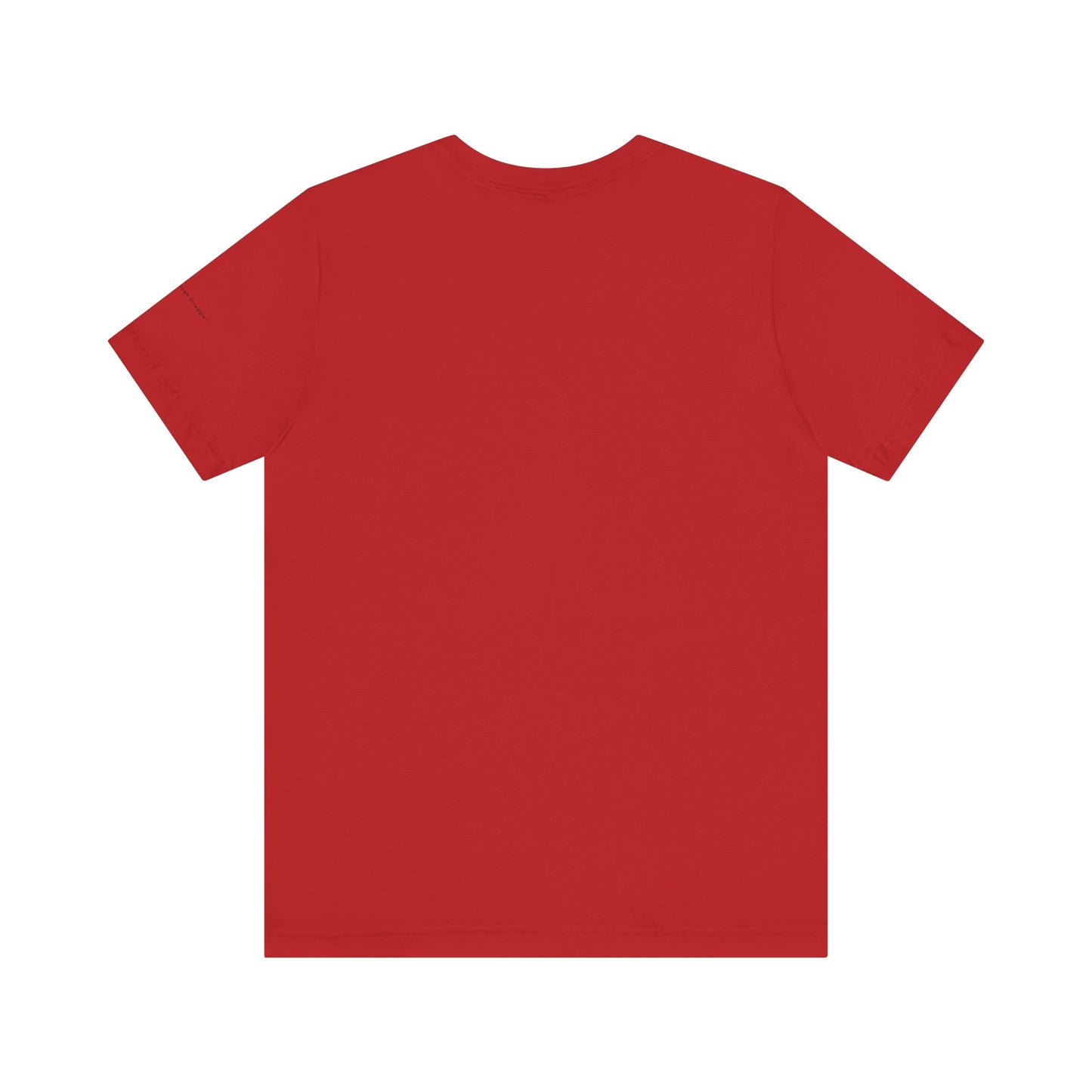 STND Classic Tee RED (Large Front STND) –  “Built to outlast every struggle.”