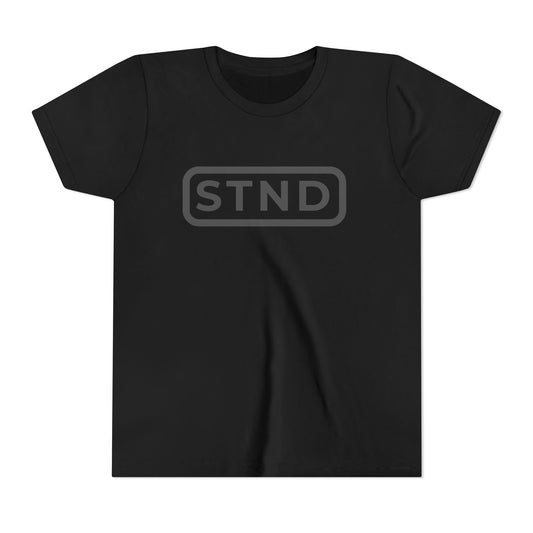 Youth - STND Classic Tee (Large Front STND) –  “Built to outlast every struggle.”