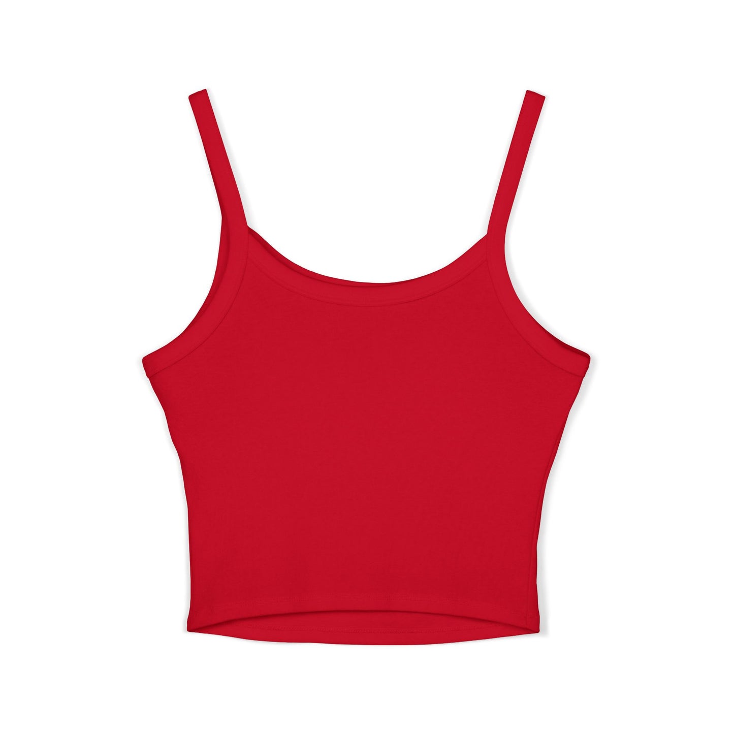 (RED) STND Women’s Spaghetti Strap Tank Top – Casual Slim Fit, Summer Essential, Layering Piece